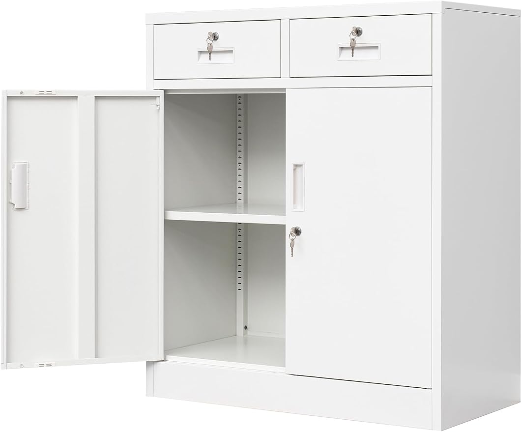 Wanfu Metal Storage Cabinet, Locking Storage Cabinet by Wanfu