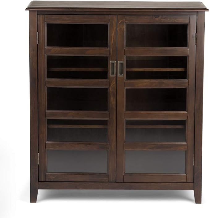 SIMPLIHOME Burlington Storage Cabinet - Image 5