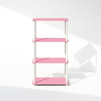 Furinno Turn-N-Tube Book Shelf, 4-Tier Bookshelf, Bookcase - Image 8