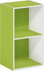 Furinno PASIR Book Shelf, 2-Tier Modern Bookshelf, Open Shelves Bookcase 9 x 12 - Image 6