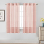 H.VERSAILTEX Linen Curtains Natural Blended Curtain Panels by HVERSAILTEX