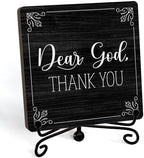 Home Decor, Farmhouse Shelf Decor For Living Room, Boho Aesthetic Table Decorations, Christian Gifts For Women Men, Entryway Tv Stand Fireplace Mantle Coffee Table Decoration (god-16) by JUSITAKEET