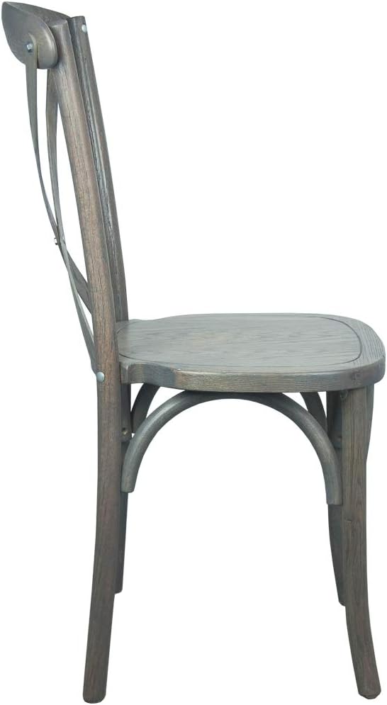 EMMA + OLIVER 2-Pack Wooden X-Back Dining Chair - Image 5