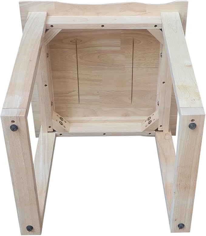 International Concepts Live Edge Solid Wood End Table - Image 7