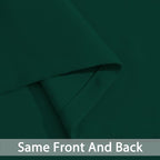 Yakamok Room Darkening Curtains 70x84 inch Length Dark Green-Living Room | 2 - Image 5