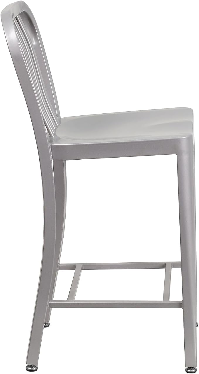 Flash Furniture 24" Commercial Grade Metal Counter Height Stool - Image 7