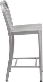 Flash Furniture 24" Commercial Grade Metal Counter Height Stool - Image 7