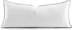 MIULEE Goose Feather Down 14x36 Pillow Insert by MIULEE