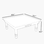 Computer Desk, Vanity Desk, Bedside Tables, Korean Solid Folding Low Table - Image 3