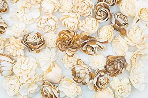 Sola Wood Flowers Mini Random Assortment - 150 pcs, Artificial Flowers for Decoration, Flower Bouquets, Centerpieces and DIY Home Decor - Image 5