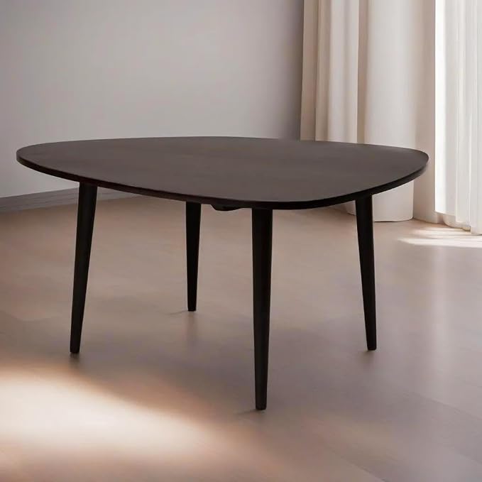 Handmade Eco-Friendly Modern Wood Teak Drop Shaped Coffee Table 3' from BBH by BBHHomes