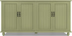 Scurrty 62'' Coffee Bar Cabinet Kitchen - Image 7