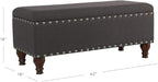 HomePop Large Storage Bench - Image 3