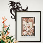 CUTHOLLOW Dragon Door Topper Sign Metal Wall Art Decor - Image 4