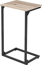 AMHANCIBLE C Shaped End Tables, Couch Side Tables that Slide Under, TV Trays by AMHANCIBLE