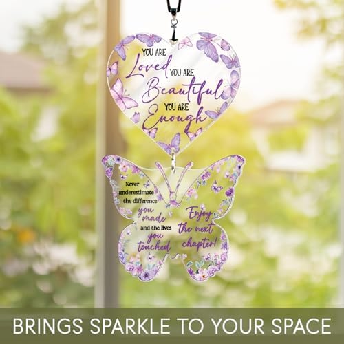 Thank You Gifts for for Women, Nurse, Coworkers, Teacher, Boss, Retirement Farewell Going Away - Appreciation Gifts Little Reminders You are Enough - Motivational Office Desk Decor - Retirement Gift - Image 7