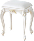Vintage Vanity Stool Vanity Chair, Round & Rectangular Makeup Stool, Cute by Unknown