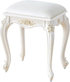 Vintage Vanity Stool Vanity Chair, Round & Rectangular Makeup Stool, Cute by Unknown