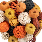 ANDALUCA Decorative Balls Orbs Bag (Pumpkin Orange) - Image 6