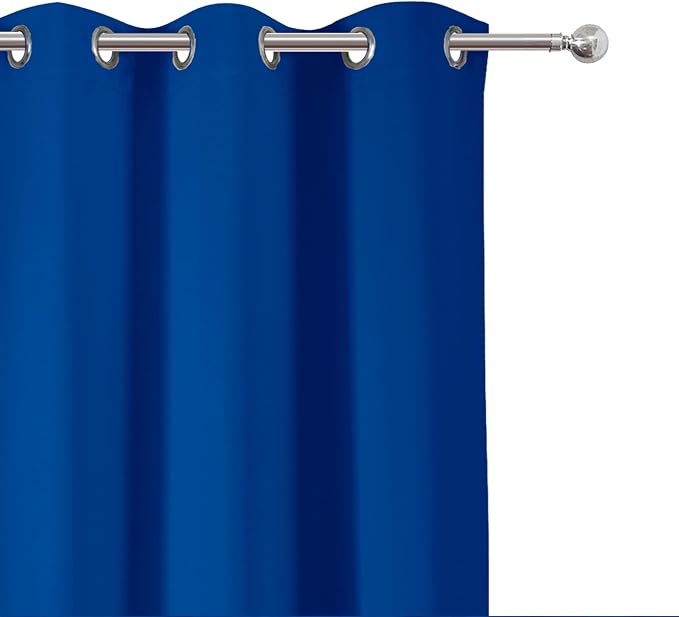 Royal Blue Thermal Blackout Curtains/42 x 84 Inch/Set of 2 Panels Room - Image 6