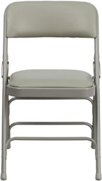 Flash Furniture 4 Pack HERCULES Series Curved Triple Braced & Double Hinged - Image 7