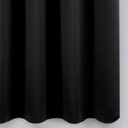 Blackout Curtains 52 x 90 Inch Long Black Curtains Set of 2 Panels Room - Image 8
