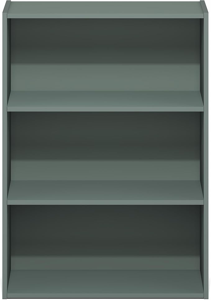 Furinno PASIR Book Shelf, 3-Tier Bookshelf, Storage Shelves Bookcase, 9.7 x - Image 7