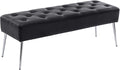 DUHOME Button-Tufted Ottoman Bench, Upholstered Bedroom Benches Footrest Stool by DuhomeElegantLifestyle