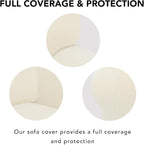 PureFit Stretch Oversized Loveseat Covers Couch Covers - Image 4