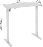 Bush Business Furniture 48-inch Electric Height Adjustable Standing Desk - Image 2