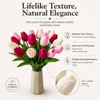 Mandy's 20pcs Artificial Shades of Pink Tulips - Image 2