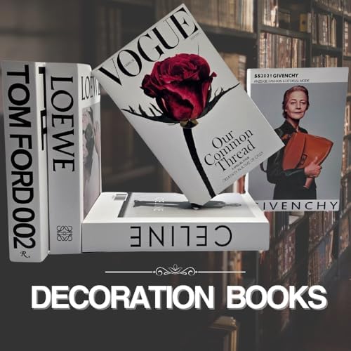 Decorative Faux Books for Home Decor, Foldable Fake Book Set, 5 Pieces - Image 5