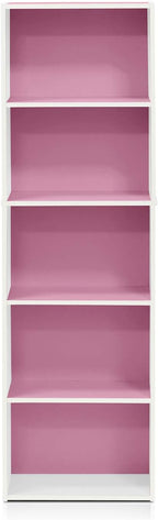 Furinno LUDER Book Shelf, 5-Tier Bookshelf, Bookcase - Image 7