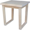 International Concepts Live Edge Solid Wood End Table by InternationalConcepts