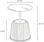 Manhattan Comfort Anderson Modern 15.75" Round End Tables 1.0 - Image 3