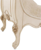 Michael Amini Platine de Royale Velvet Accent Bench - Image 7
