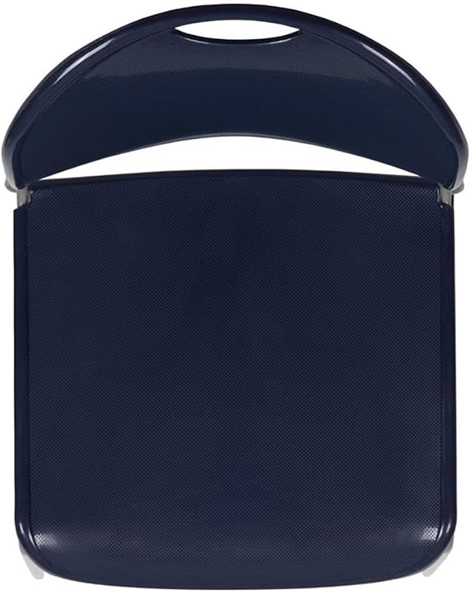Flash Furniture HERCULES Series 880 lb. Capacity Navy Ultra-Compact Stack Chair - Image 6
