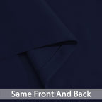 Yakamok Room Darkening Curtains 70x84 inch Length Navy Blue-Living Room | 2 - Image 5