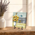 Spring Decorations for Rustic Farmhouse Decor, Motivational And Inspirational Desk Decor for Housewarming Gifts, Butterfly Decorations For Home Kitchen Bathroom (A02) - Image 4