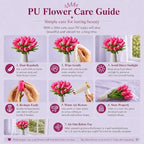 Mandy's 20pcs Artificial Pink Tulips - Image 6