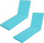 Outdoor Chaise Lounge Cushions for Patio, Lounge Chair Cushions, Waterproof by Iheqard