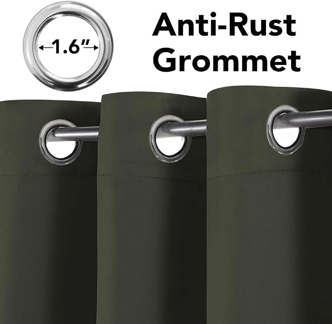 H.VERSAILTEX Ultra Soft Microfiber Thermal Insulated Grommet Blackout - Image 4