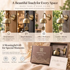 Solid Brass Bell for Door, Shopkeepers Bell for Door Opening, Magnetic Door Chime for Home & Business Entrance, Made in Korea - Image 6