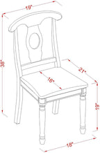 East West Furniture KEC-BLK-LC Kenley Dining Room Chairs - Image 3