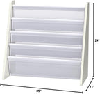 Humble Crew Kids Bookshelf, 4-Tier Front-Facing Book Display Organizer - Image 3