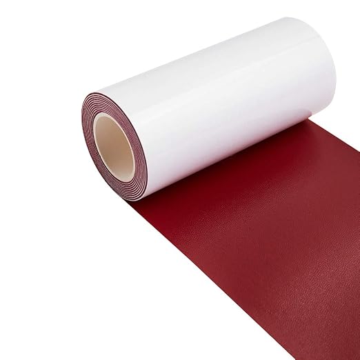 Leather Repair Patch Kit Burgundy 4 x 60 inch Leather Repair Tape Self Adhesive - Image 3