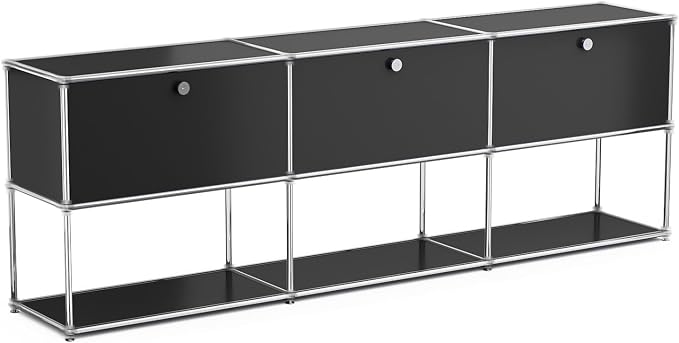 Modern Storage Cabinet Versatile Free-Standing Organizer by ARVORAHome
