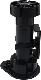 Jiozermi 4 Pack Black Plastic Cabinet Legs, Adjustable Furniture Feet by Jiozermi