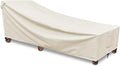 Outdoor Lounge Chair Covers Waterproof Patio Chaise Lounge Covers 600D by GoldenRaindrop