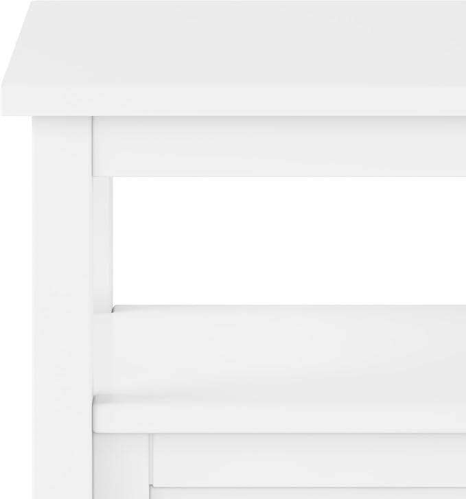 SIMPLIHOME Warm Shaker Solid Wood 20 inch Wide Transitional-Style End Tables in - Image 4